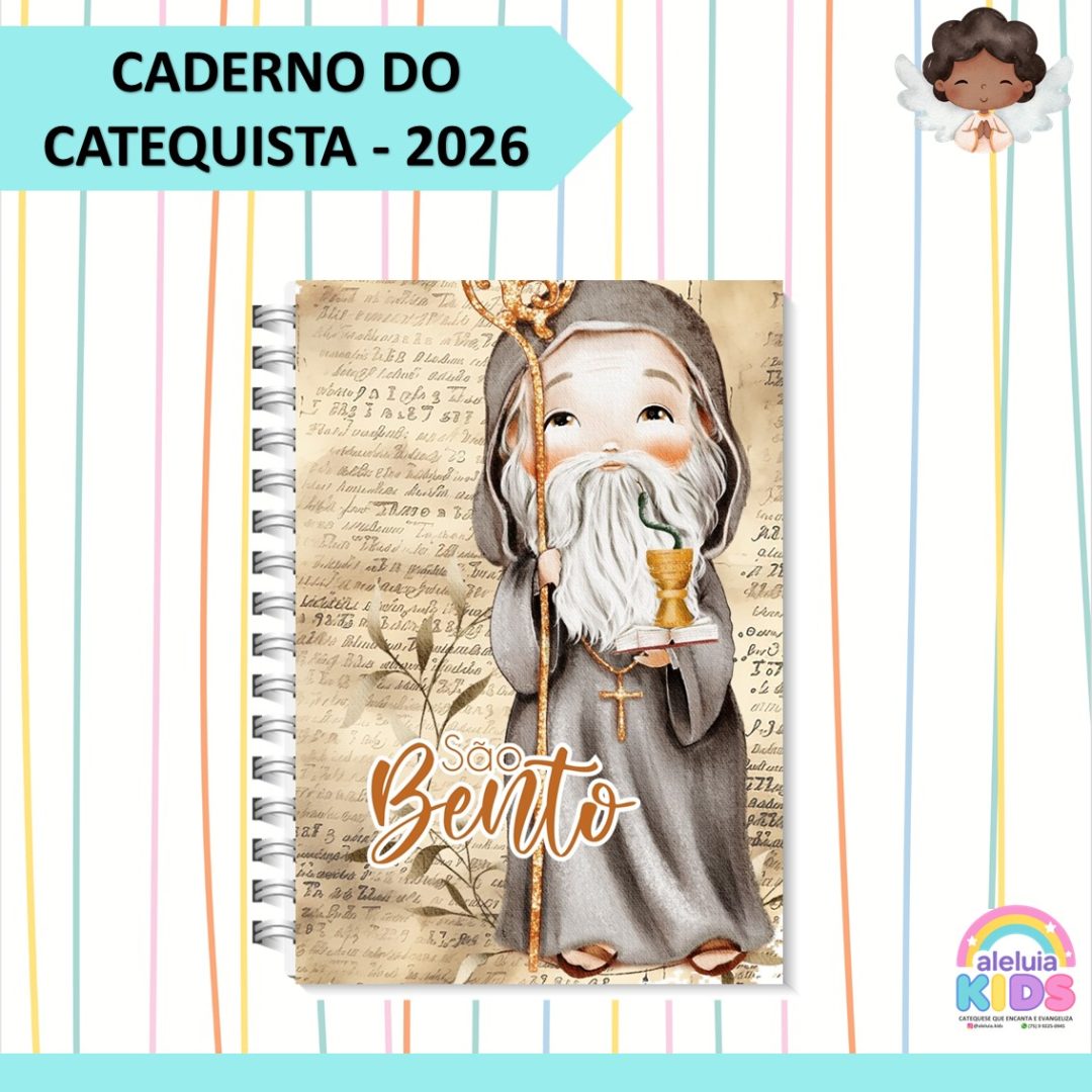 CADERNO DO CATEQUISTA 2026 -  SÃO BENTO