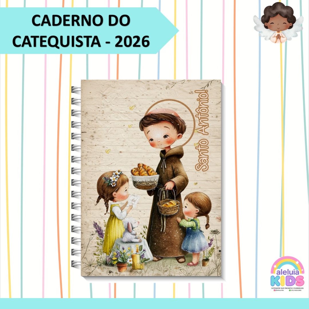 CADERNO DO CATEQUISTA 2026 – SANTO ANTÔNIO