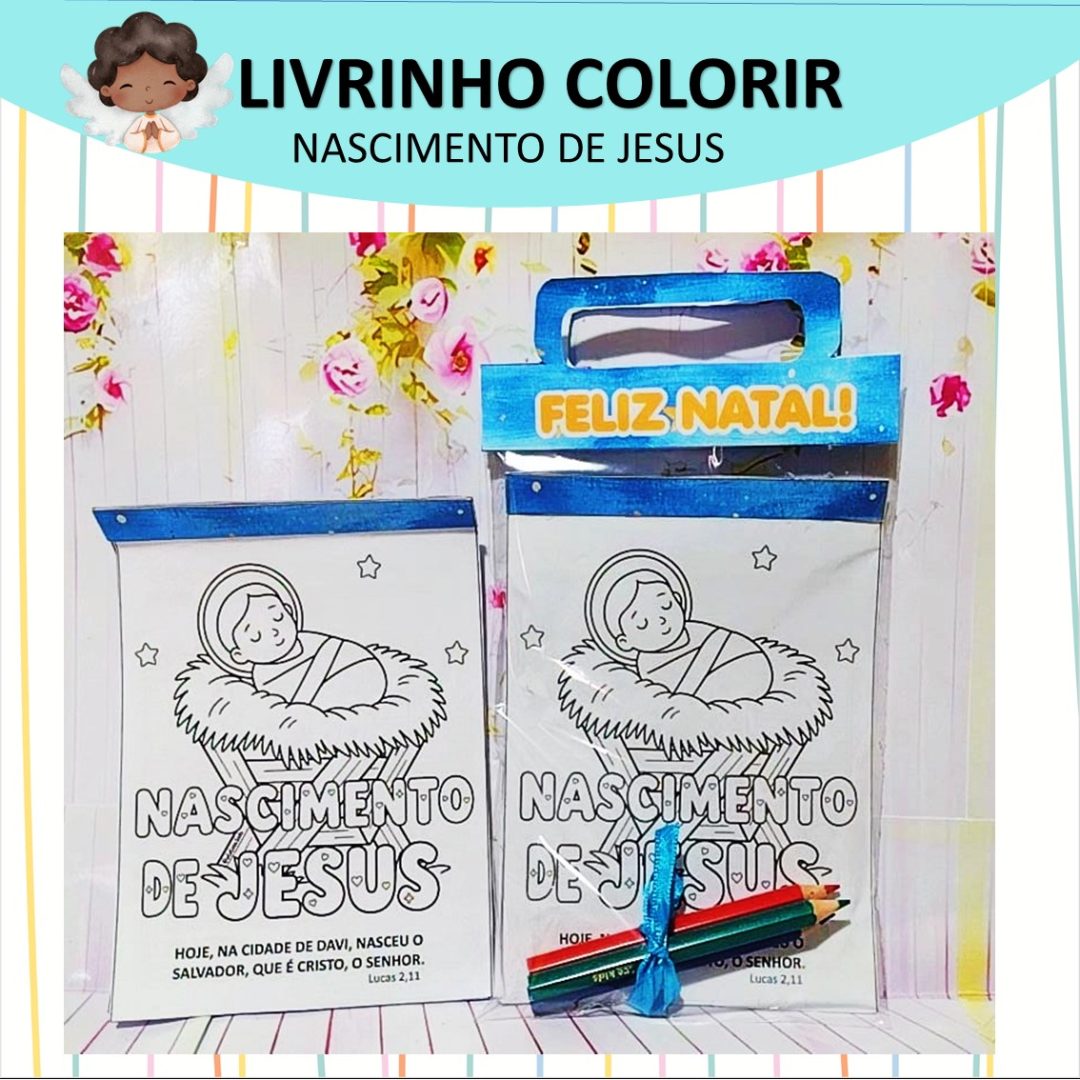 LIVRINHO PARA COLORIR-NASCIMENTODE JESUS