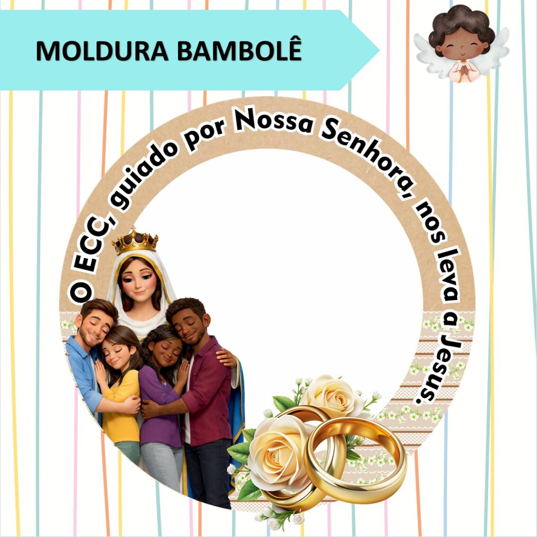 MOLDURA PARA BOMBOLÊ - ECC