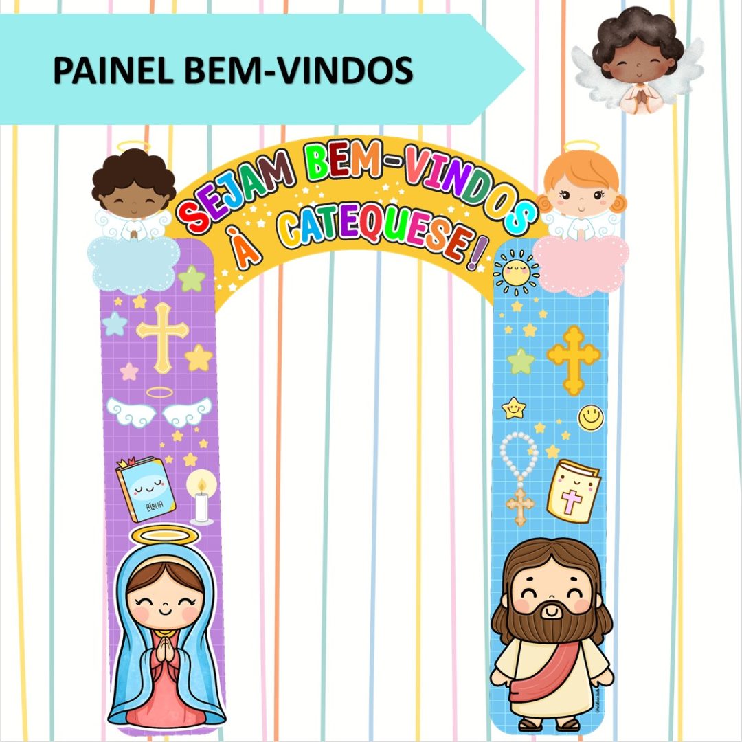 PAINEL BEM-VINDOS À CATEQUESE
