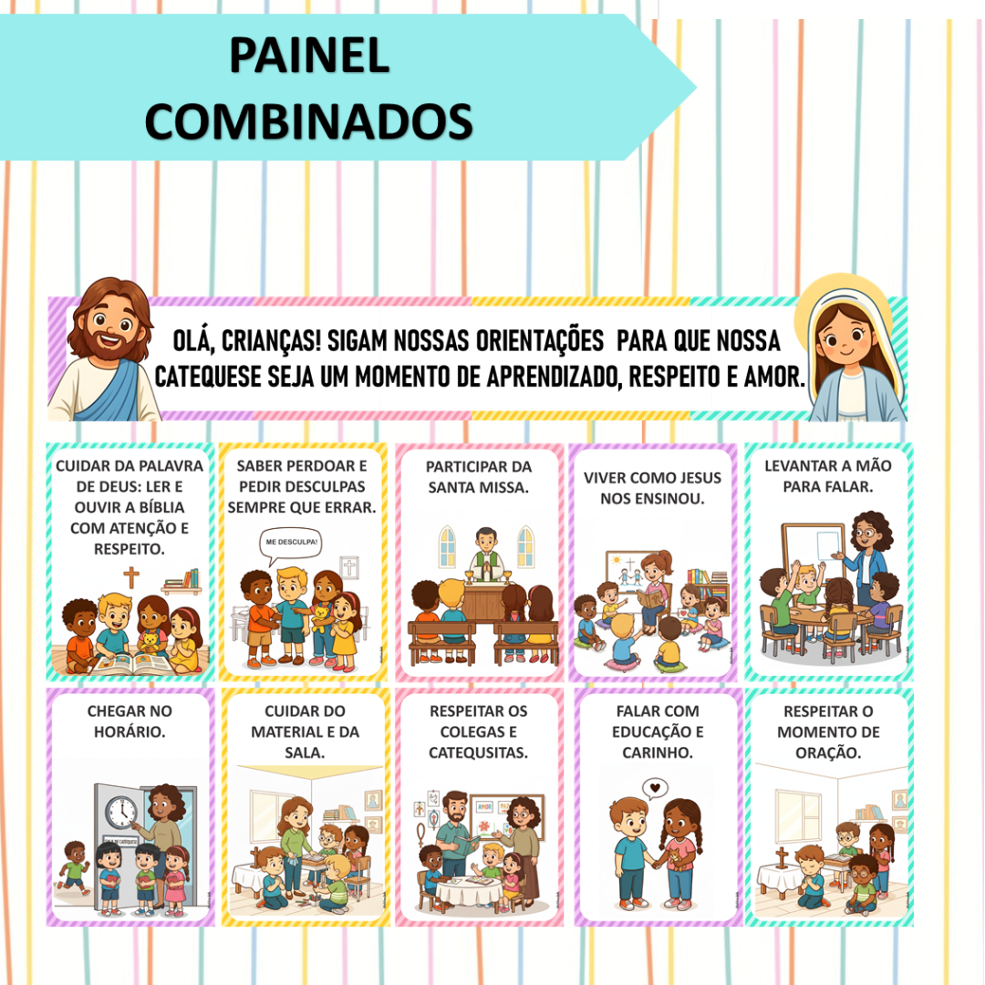 COMBINADOS  PARA CATEQUESE