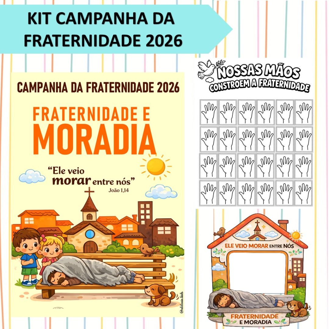 KIT CAMPANHA DA FRATERNIDADE 2026