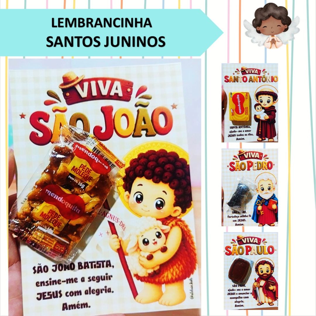 CARTÃO LEBRANCINHA - SANTOS JUNINOS