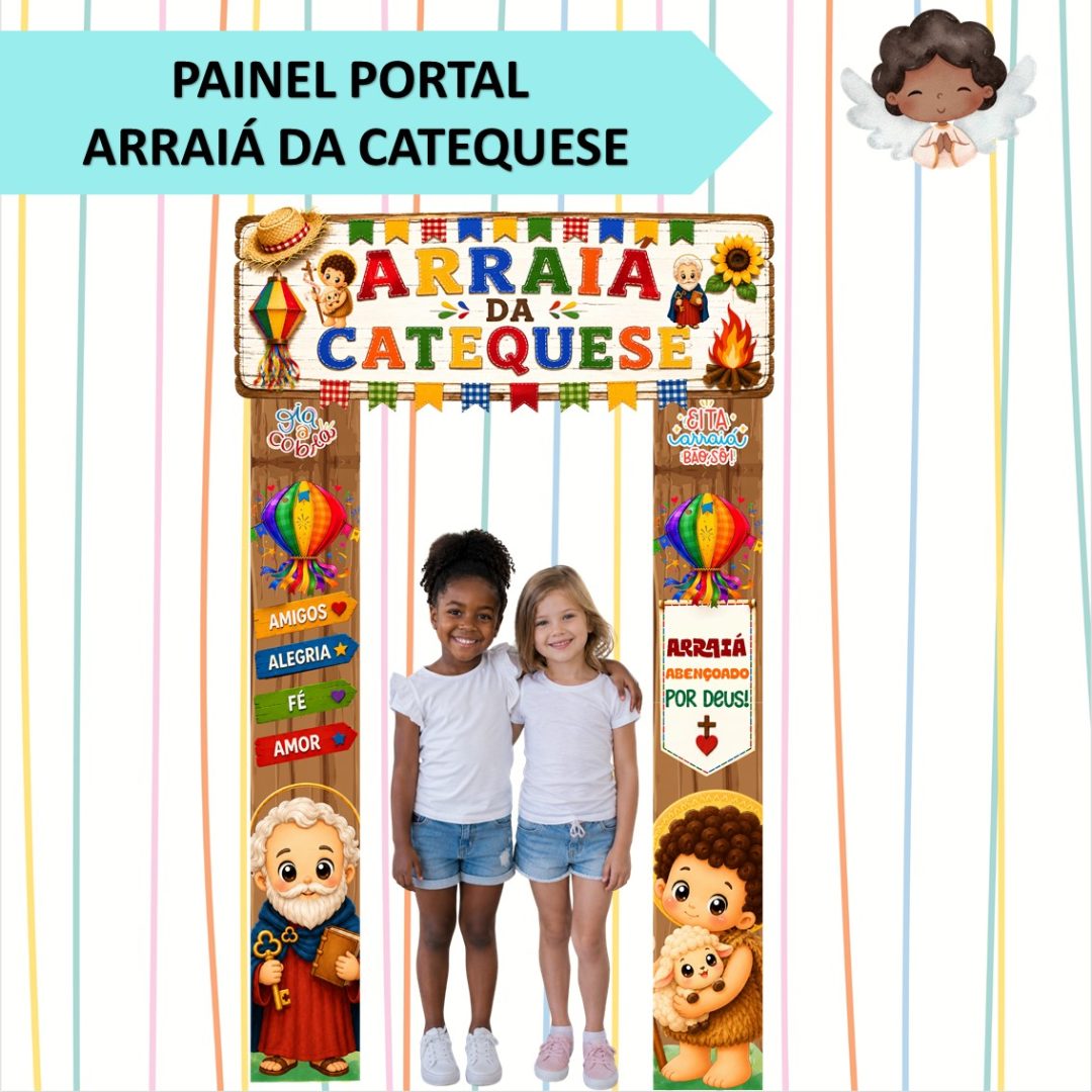 PAINEL PORTAL - ARRAIÁ DA CATEQUESE