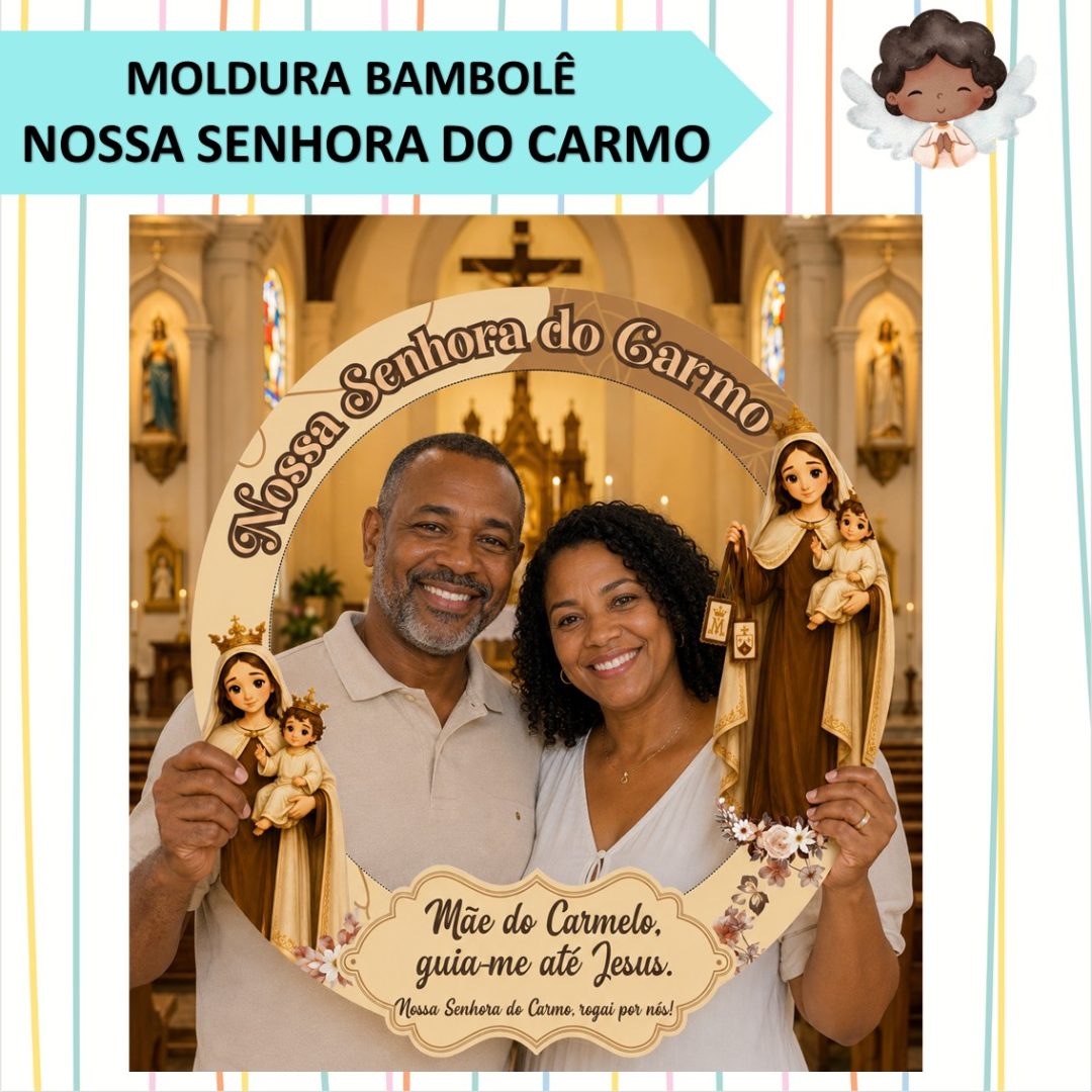 MOLDURA BAMBOLÊ - NOSSA SENHORA DO CARMO