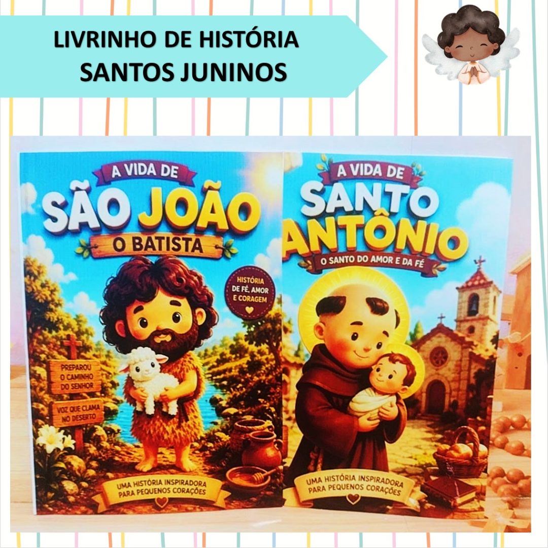 LIVRINHOS DE HISTÓRIA SANTOS JUNINOS