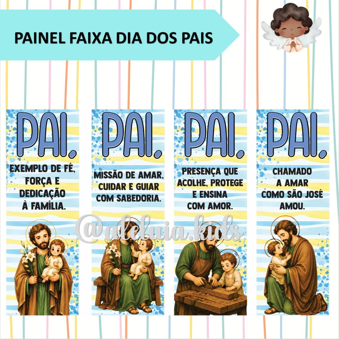 PAINEL FAIXA DIA DOS PAIS