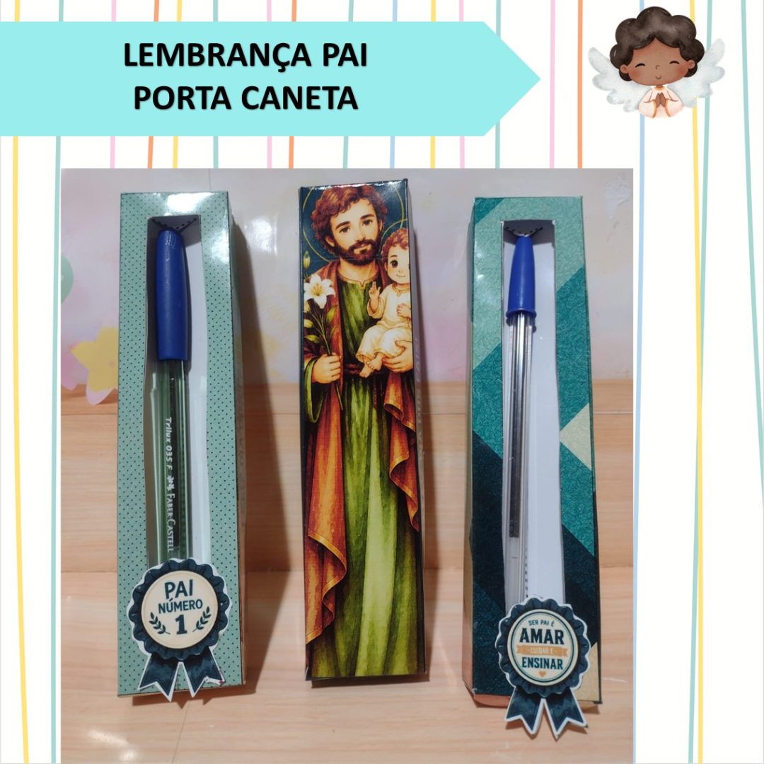 LEMBRANÇA PAI- PORTA CANETA