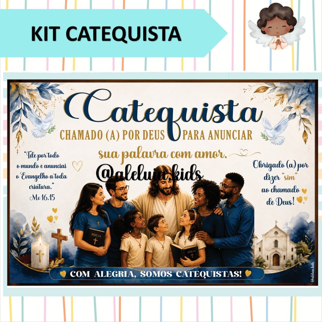 KIT DIA DO CATEQUISTA