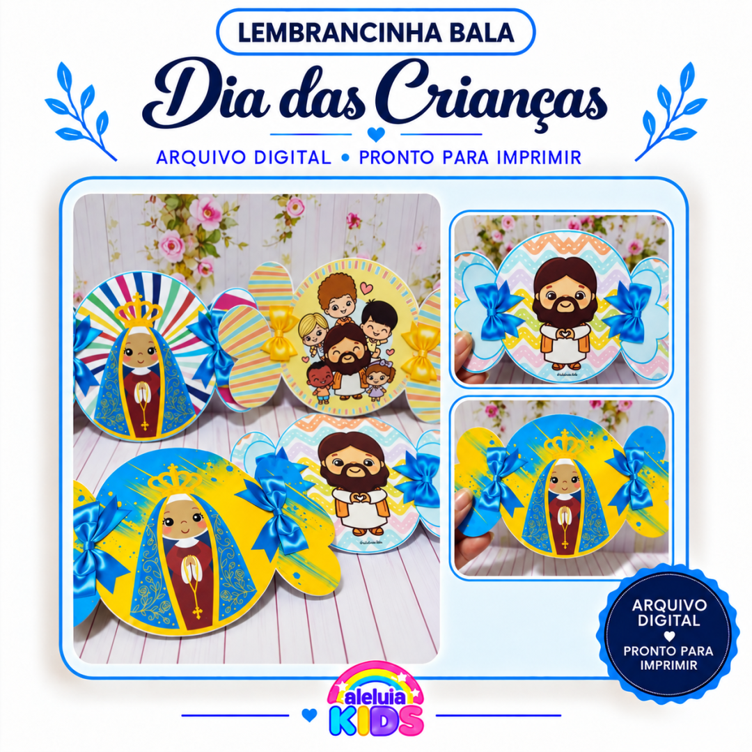 LEMBRANCINHA BALA - DIA DAS CRIANÇAS