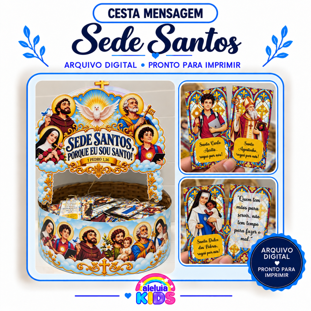 CESTA MENSAGEM – SEDE SANTOS