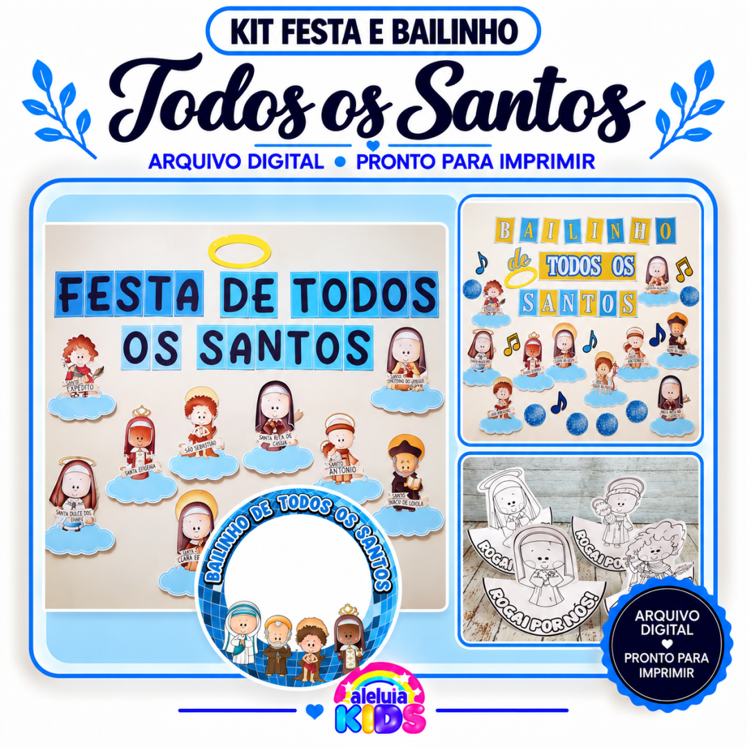 KIT FESTA DE TODOS OS SANTOS + BAILINHO DE TODOS OS SANTOS