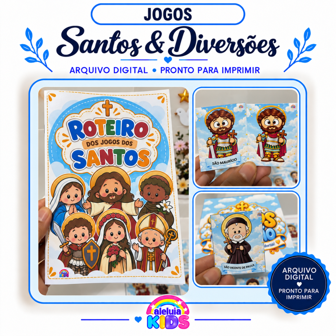 SANTOS & DIVERSÃO - 100 CARTAS COM SANTNHOS